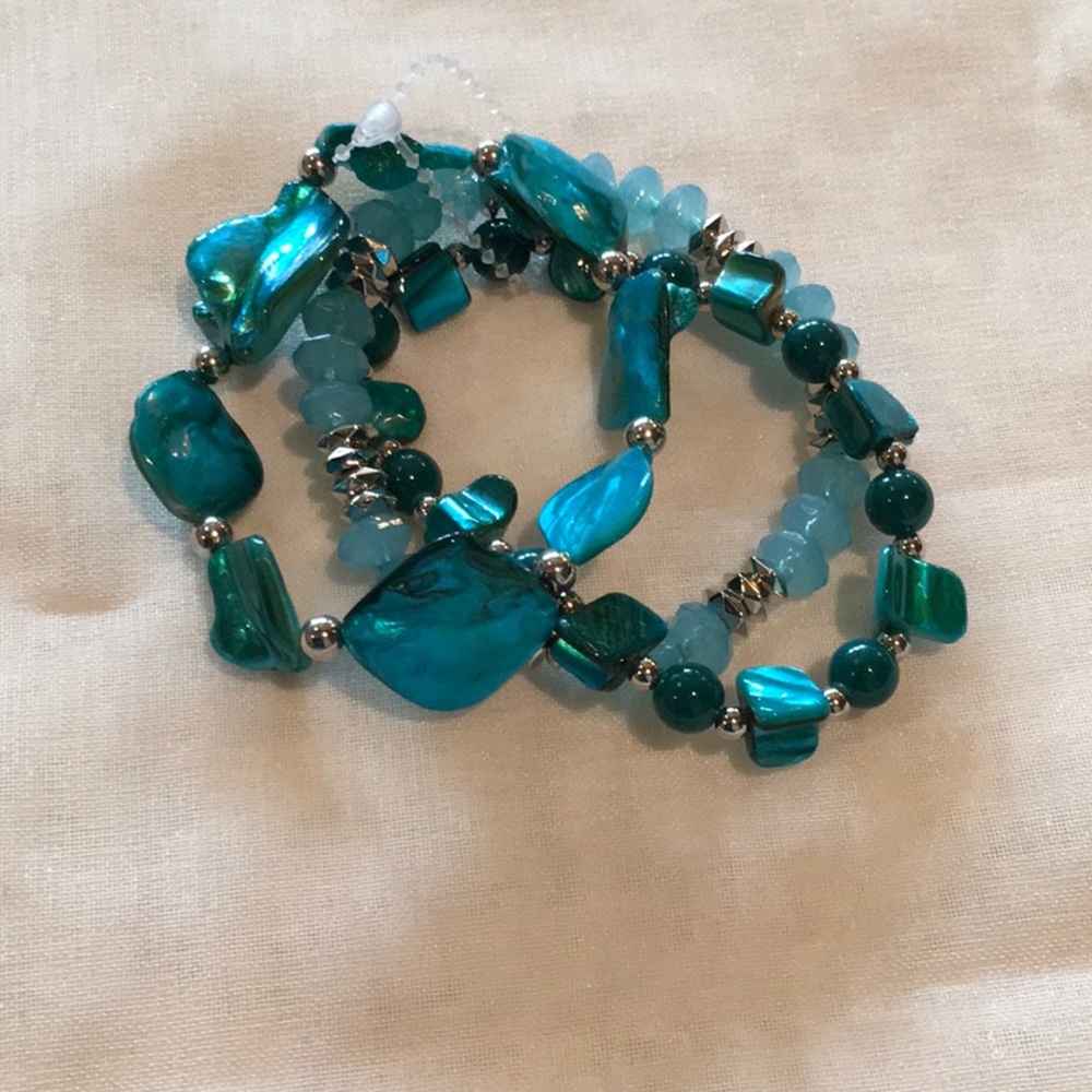 Blue cute bracelet